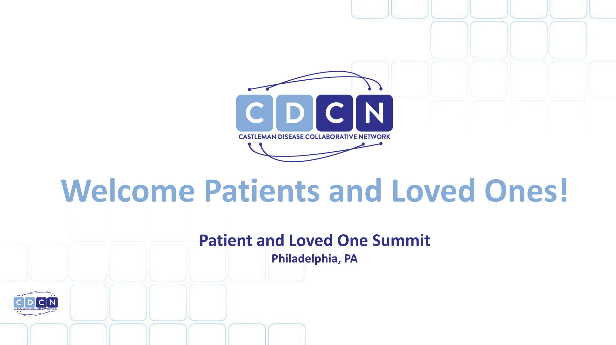 2024 Patient and Loved One Summit Welcome and Research Updates